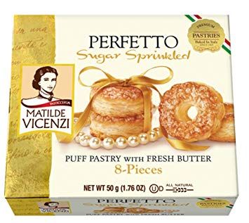 Perfetto Sugar Sprinkled Pastry 