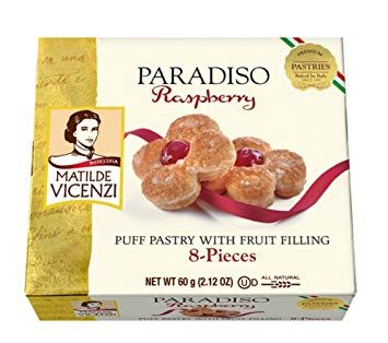 Paradiso Raspberry Fruit Filled Puff Pastry