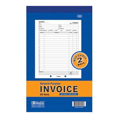 Carib Isle Invoice Books 5"x8" Duplicate