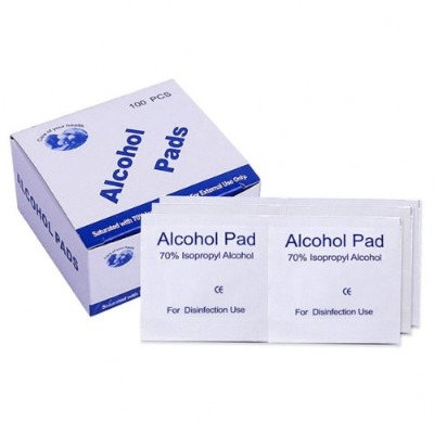 Alcohol Prep Pads 100s