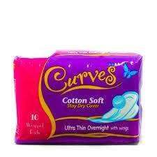 Curves Over night Ultra Thin With Wings