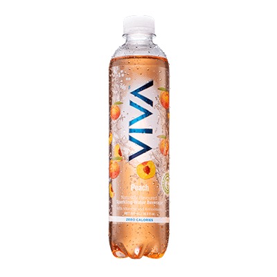 Viva Peach Sparkling Water Beverage