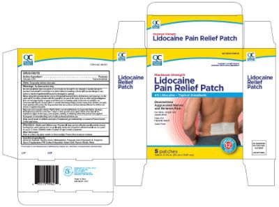 Qc Max Strength Pain  Relief Patch 5s