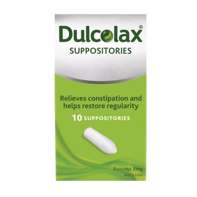 Dulcolax Suppositories 12s