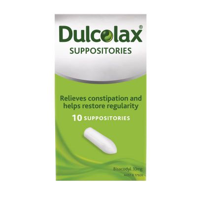 Dulcolax Suppositories 12s