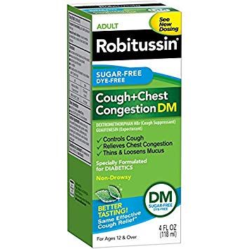 Robitussin Cough + chest congestion DM