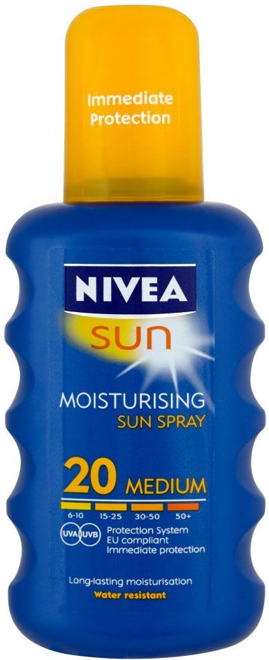 Nivea Moisturising Sun protect  spray spf 20