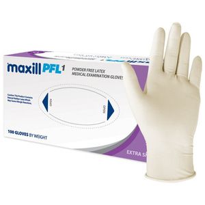maxil Vinyl Gloves L