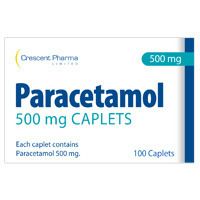 Paracetamol 500mg caplets  100s