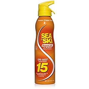 Sea & Ski Dri-Mist Sunscreen spf15