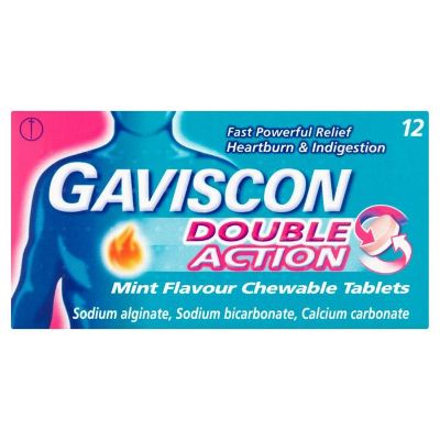 Gaviscon Double Action  Chew Tabs 12s