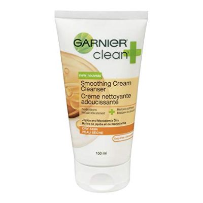 Garnier Smoothing Cream Cleanser For Dry Skin 
