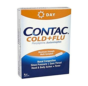 Contac Cold + Flu 8s