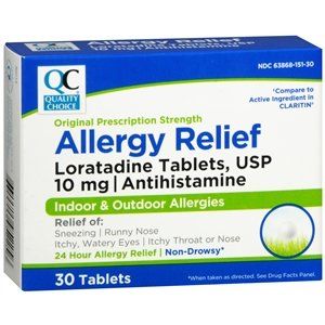 Qc Non-drowsy Allergy Relief 10s