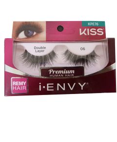 Kiss Kpe 76 Remy Hair Double Layer Eye Lashes 