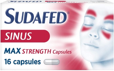 Sudafed Sinus Max Strength Capsules