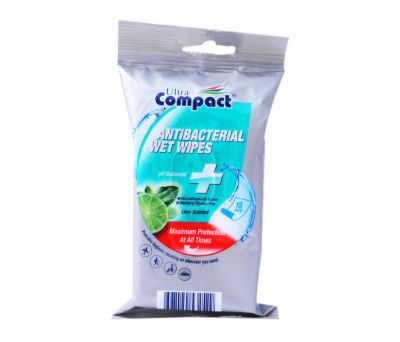 Ultra Compact Anti-bacterial Wet Wipes 