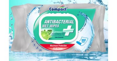 Anti-Bacterial Wet Wipes 100s