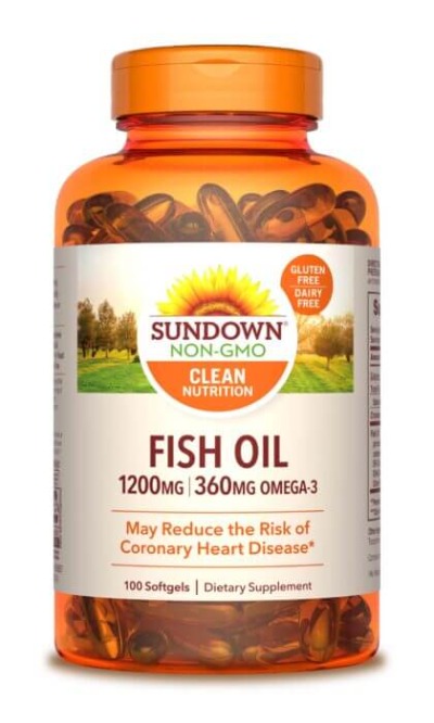 Sundown Fish Oil 1200mg/360mg 100s