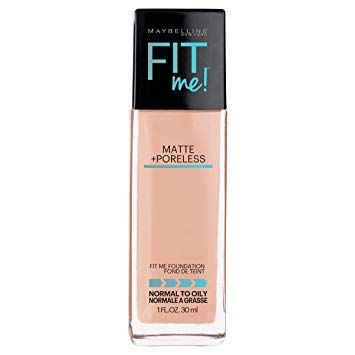 Maybelline Fit me Matte + poreless Foundation True beige