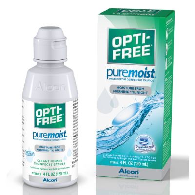 Opti-free Pure Moist Multi Purpose Lens Solution 120ml