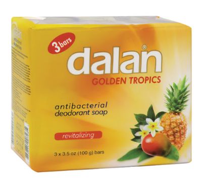 Dalan golden tropic Antibacterial Soap 3bars