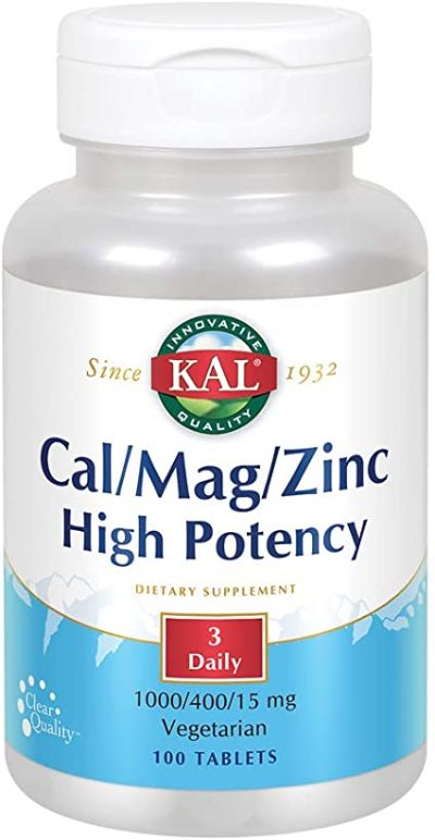 Kal Cal/Mag/Zinc hight potency 100s