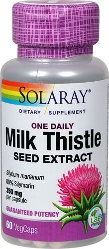 Solaray Milk Thistle Seed Extract 350mg  30s