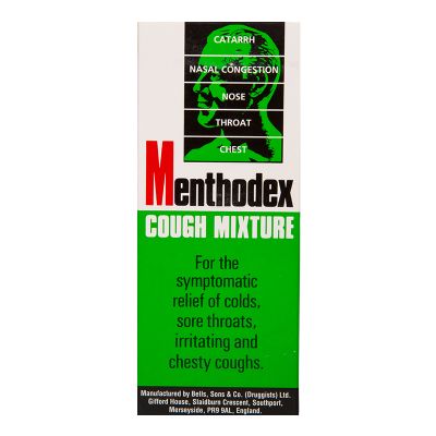 menthodex cough syrup 200ml