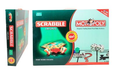 Scrabble & Monopoly Set