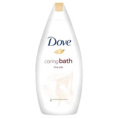 Dove caring bath Fine silk shower cream