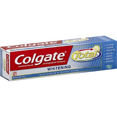 colgate Total SF whitening 6.3oz
