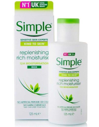 Simple Replenishing Rich  Moisturiser 125ml