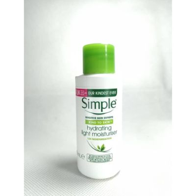 Simple hydrating Light moisturiser 50ml