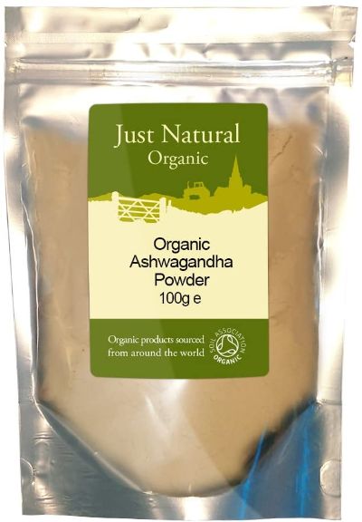 Just Natural Organic Ashwagandha Powder 100g