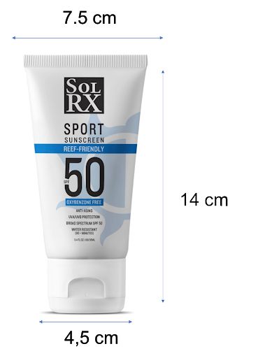 Sol Rx Sport Sunscreen Spf 50 100ml
