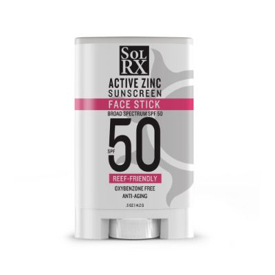 Sol Rx Active Zinc Sunscreen Face Stick Spf 50 