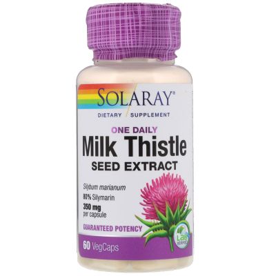 Solaray Milk Thistle seed extract 60s
