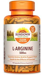 Sundown L-Arginine  500mg capsules  90s