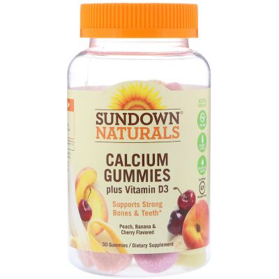 Sundown Calcium + Vitamin D3 Gummies 50s