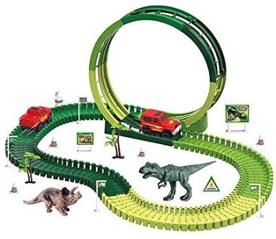 DIY Dinosaur Track set