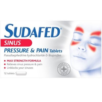Sudafed Sinus Pressure & Pain 12s