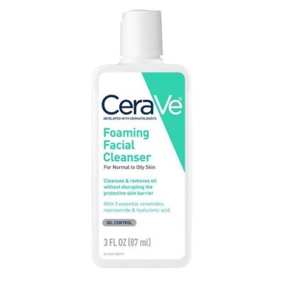 Cerave Foaming Facial Cleanser 3oz