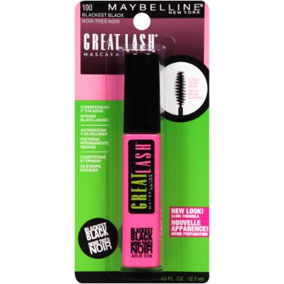 Maybelline Great  Lsh mascara Blackest Black