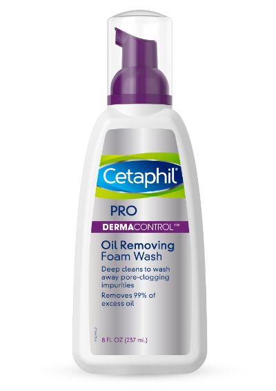 Cetaphil Pro DermaControl Oil removing  Foam wash  8oz