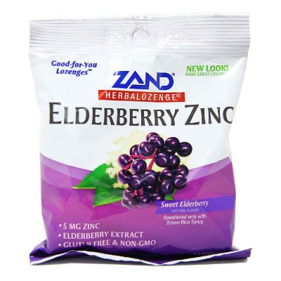 Zand Elderberry Zinc Lozenges 