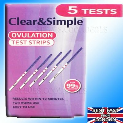 Clear & Simple Ovulation test strips 5s