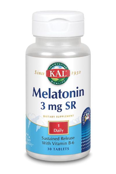 Kal Melatonin Sustained release  3mg 30s
