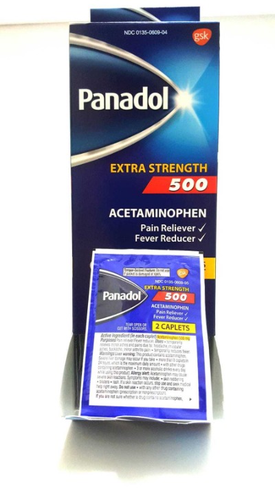 Panadol Extra Strength Caplets 2's