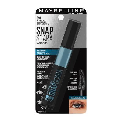 Maybelline Snapscara pitch Black waterproof mascara